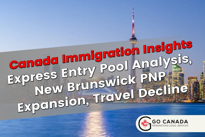 Express Entry Pool Analysis, New Brunswick PNP Expansion, Travel Decline