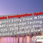 Express Entry Draw #356, IMP Language Testing, 2026-2028 Levels Plan, Atlantic Canada Growth