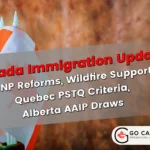 Canada Immigration Updates July 2025: OINP Reforms, Wildfire Support, Quebec PSTQ Criteria, Alberta AAIP Draws