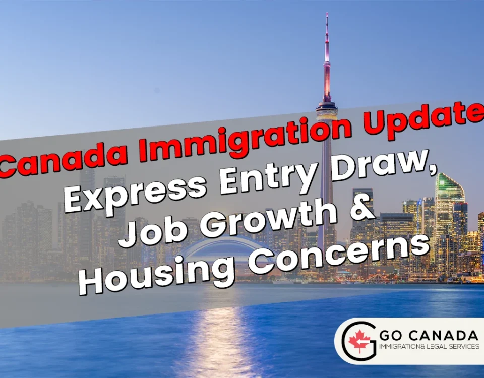 Express Entry Draw, Job Growth & Housing Concerns