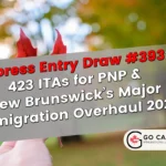 Express Entry Draw #393 & New Brunswick’s 2026 Immigration Reform