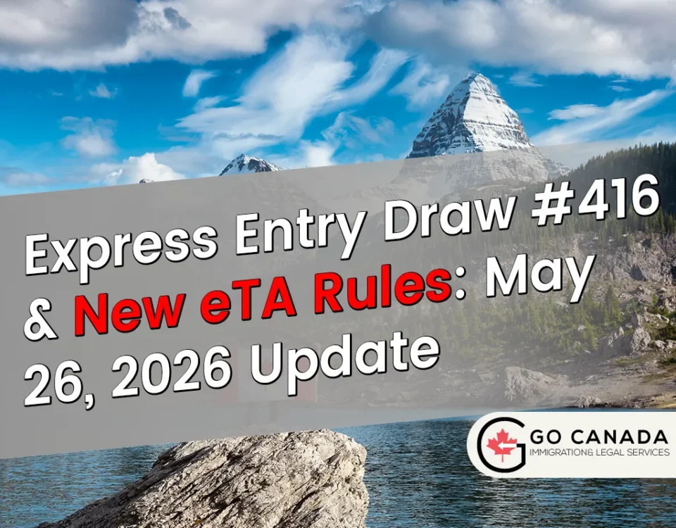 Express Entry Draw 416 New eTA Rules May