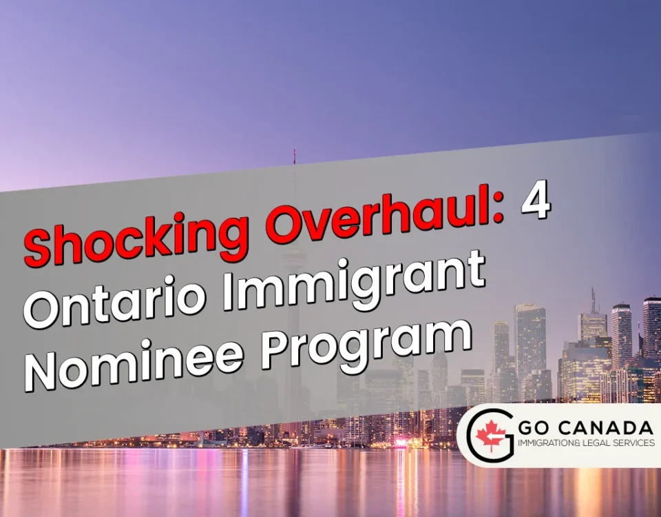 Shocking Overhaul: 4 Ontario Immigrant Nominee Program Updates & Shifts