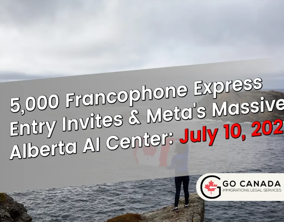Huge Selection: Express Entry Draw 425 Invites 5,000 Francophones