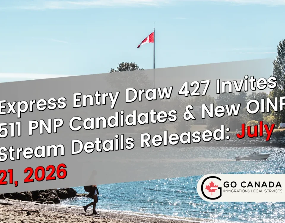 Latest Draw: Express Entry Draw 427 Invites 511 PNP Candidates