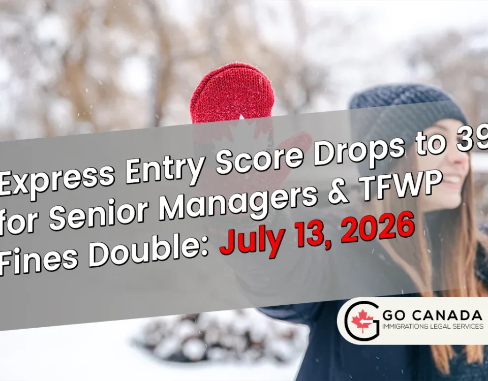 Big Drops: Express Entry Draw 426 Invites Senior Managers at 392 Points