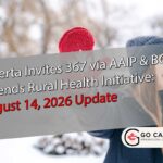 Targeted Selections: Alberta AAIP Invites 367 & BCPNP Extends Health Window