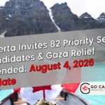New Selection: Alberta Express Entry Priority Sectors Draws & Gaza Relief