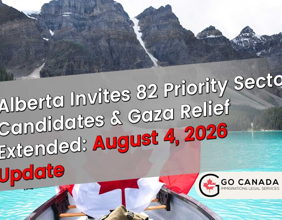 New Selection: Alberta Express Entry Priority Sectors Draws & Gaza Relief