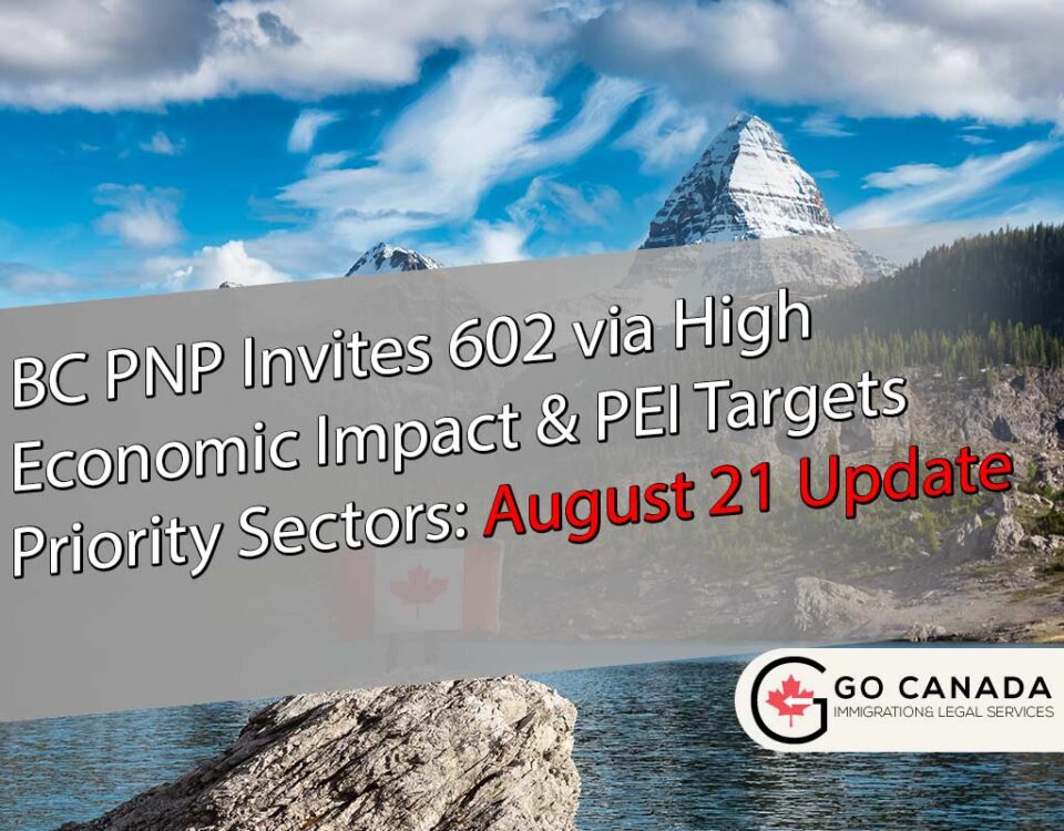 BC PNP Invites 602 High-Wage Selections: BC PNP Invites 602 & PEI Conducts 8th Draw of 2026