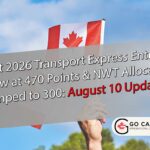 First of 2026: Express Entry Transport Occupations Draw Invites 300