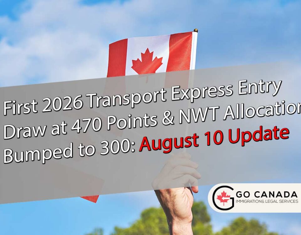 First of 2026: Express Entry Transport Occupations Draw Invites 300