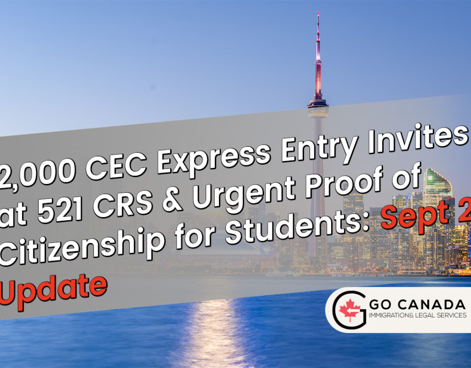 CEC Intake: Express Entry Draw 439 Invites 2,000 Candidates at 521 CRS