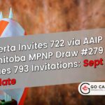 Provincial Surge: Manitoba Draw 279 Invites 793 & Alberta Issues 722 Nominations
