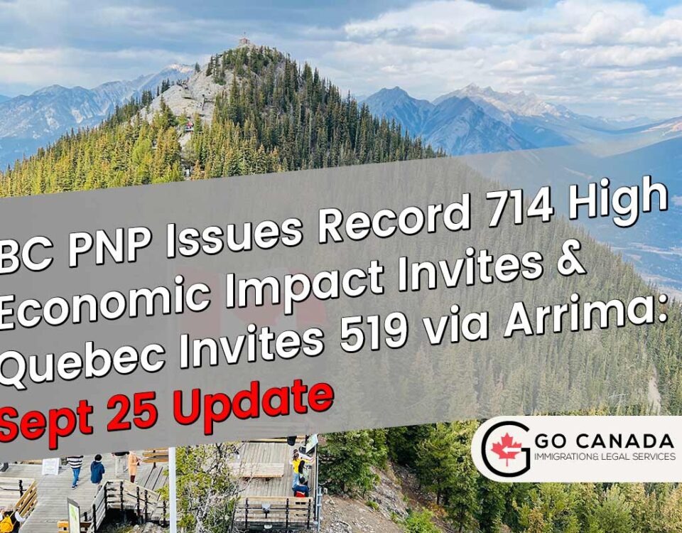 Record Provincial Rounds: BC PNP Invites 714 & Quebec Issues 519 Arrima ITAs