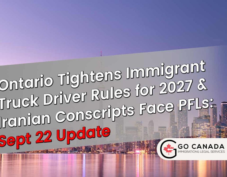 Stricter Rules: Ontario Commercial Truck Driver Training & IRGC Inadmissibility