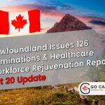 October Intakes: Newfoundland Invites 126 & Healthcare Workforce Renewal Trends