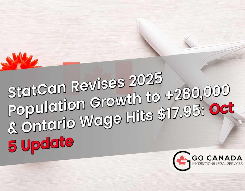 Demographic Statistics Canada Revisions: StatCan Adjusts 2025 Growth & Ontario Wage Rises to $17.95